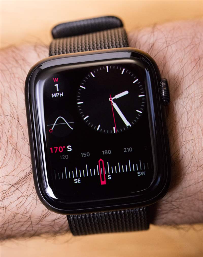 Apple Watch Series 5 在手腕上显示我最欣赏的信息-复刻表