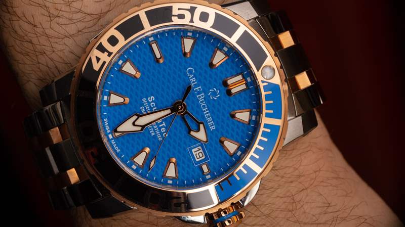 Carl F. Bucherer Patravi ScubaTec 双音手表评论-复刻表