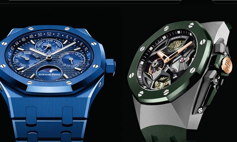 爱彼AUDEMARS PIGUET的陶瓷色彩张力,如何刷新Royal Oak皇家橡树系列经典印象?-复刻表