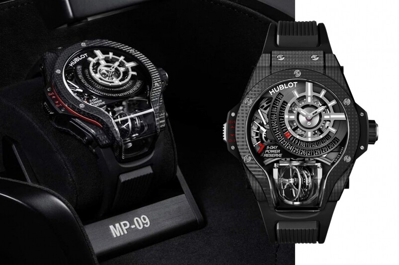 MP-09 Tourbillon Bi-Axis 3D Carbon