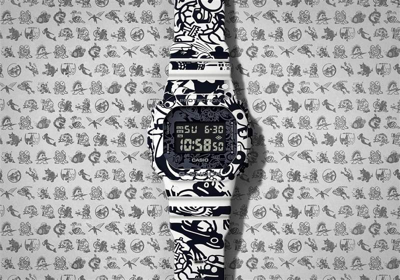 动手操作:卡西欧 DW5600-GU-7 'G-Shock Universe' 手表 动手操作:卡西欧 DW5600-GU-7 'G-Shock Universe' 手表-复刻表