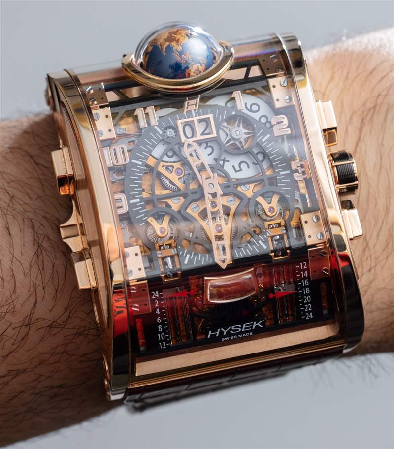 不再生产：550,000 美元 Hysek Colosso GMT 三问腕表-复刻表