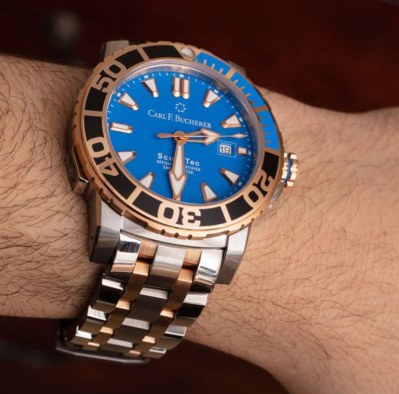 Carl F. Bucherer Patravi ScubaTec 双音手表评论-复刻表