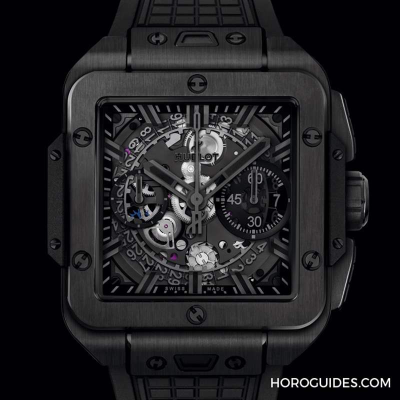 HUBLOT - 高阶运动方表这样搭，怎一个潇洒了得｜Hublot Square Bang Unico计时码表