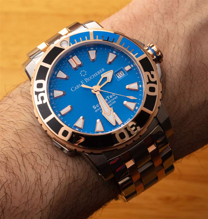 Carl F. Bucherer Patravi ScubaTec 双音手表评论-复刻表
