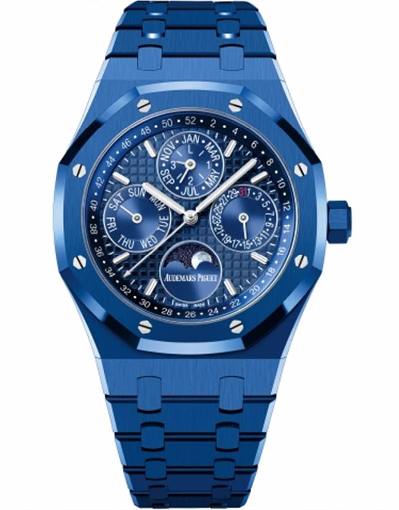 爱彼AUDEMARS PIGUET的陶瓷色彩张力,如何刷新Royal Oak皇家橡树系列经典印象?-复刻表