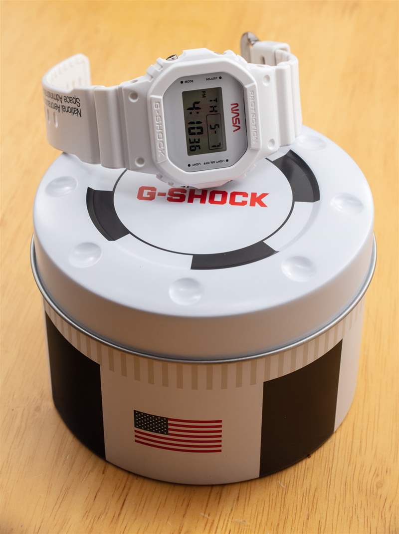 动手操作：卡西欧 G-Shock DW5600 NASA 手表-复刻表