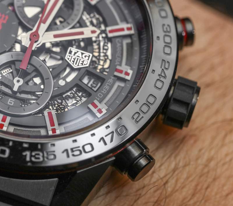 泰格豪雅 Carrera Heuer 01 Manchester United Red Devil 手表上手-复刻表