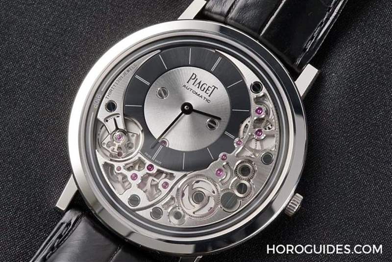 机芯表壳融为一体超薄表叫我第一名PIAGET Altiplano 910P-复刻表