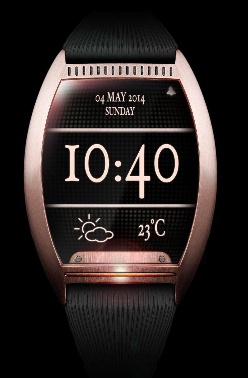 3款可能来自流行瑞士奢侈品牌的概念智能手表-复刻表
