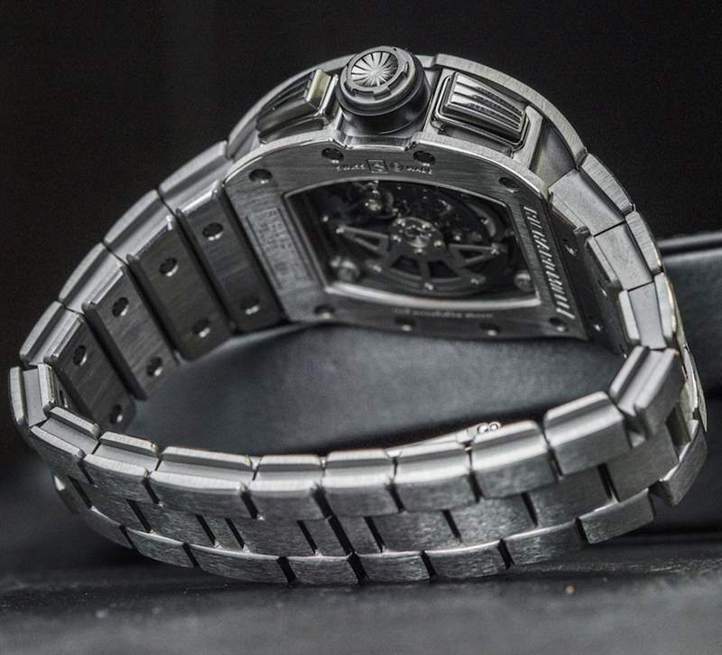 理查德米勒RM 011 Felipe Massa腕表搭配全新钛金属表链-复刻表