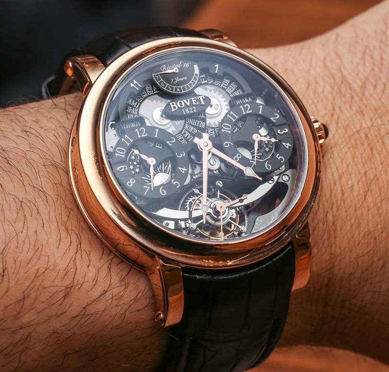 Bovet Recital 16三时区陀飞轮腕表上手体验-复刻表