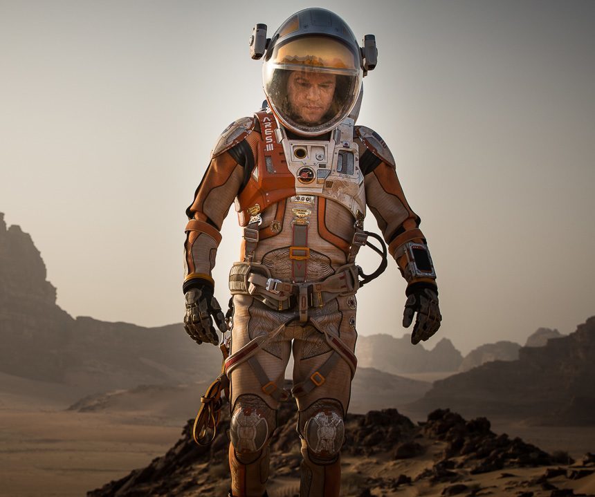 火星救援电影看点：马特·达蒙 (Matt Damon) 身着汉米尔顿卡其海军蓝BeLOWZERO-复刻表