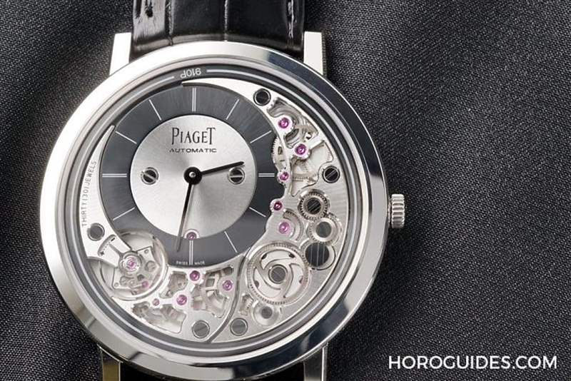 机芯表壳融为一体超薄表叫我第一名PIAGET Altiplano 910P-复刻表