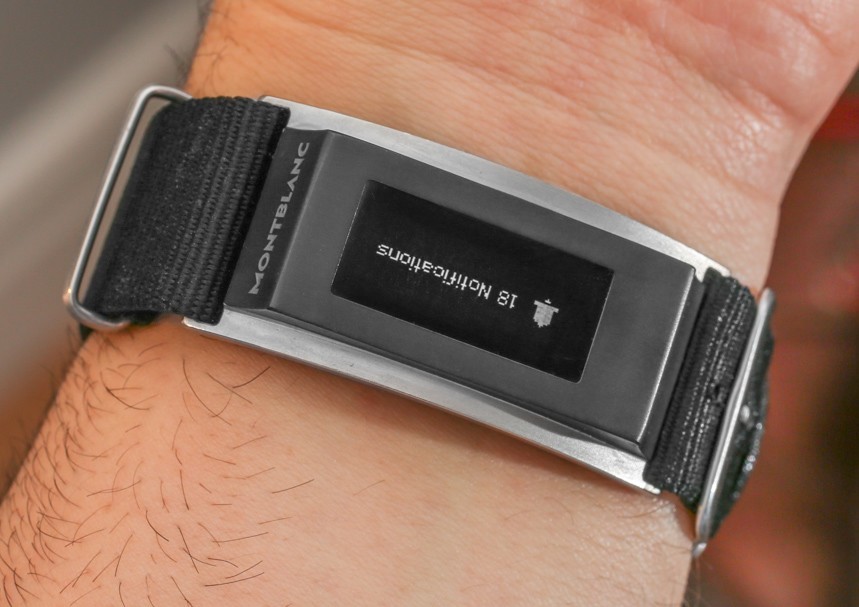 万宝龙e-Strap智能表带，适用于Timewalker手表动手操作-复刻表