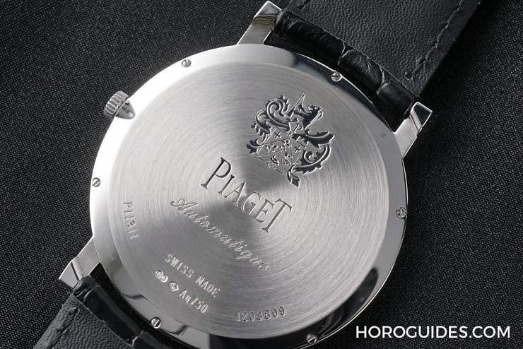 机芯表壳融为一体超薄表叫我第一名PIAGET Altiplano 910P-复刻表