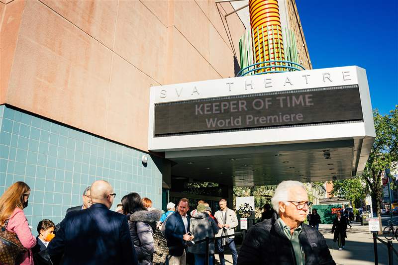 照片报道每个人都拿出了他们最好的手表参加“时间守护者”全球首映-复刻表
