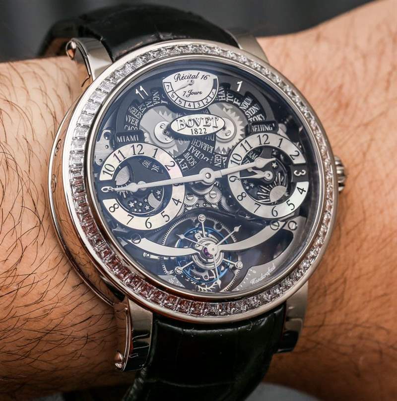 Bovet Recital 16三时区陀飞轮腕表上手体验-复刻表
