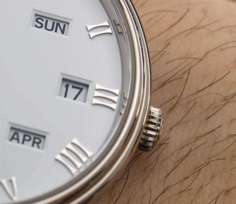 宝珀Villeret Quantieme Annuel GMT手表-复刻表