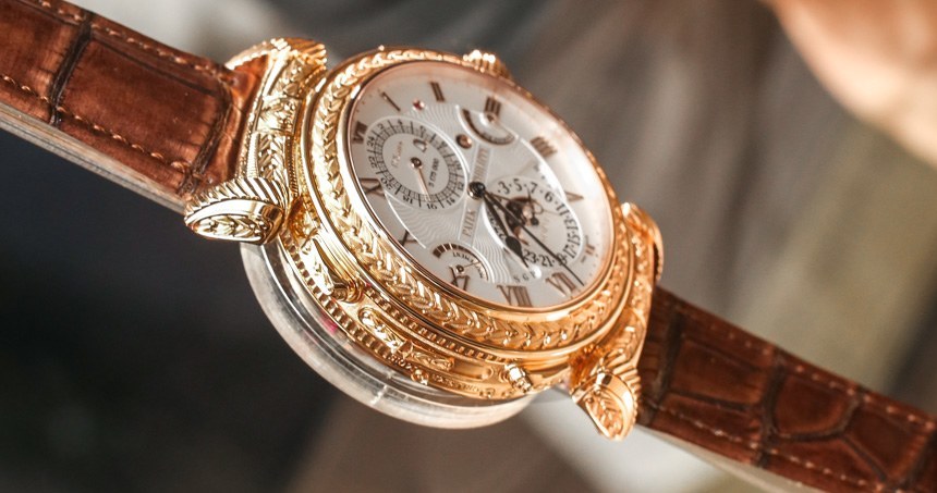 亲眼看到价值260万美元的百达翡丽Grandmaster Chime 5175手表的想法-复刻表