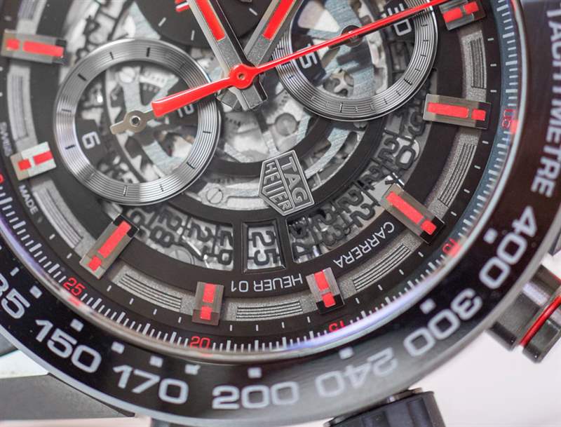 泰格豪雅 Carrera Heuer 01 Manchester United Red Devil 手表上手-复刻表