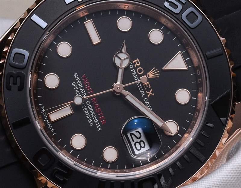 劳力士游艇名仕型116655和 268655永恒玫瑰金陶瓷腕表上手体验-复刻表