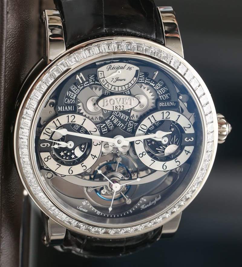 Bovet Recital 16三时区陀飞轮腕表上手体验-复刻表