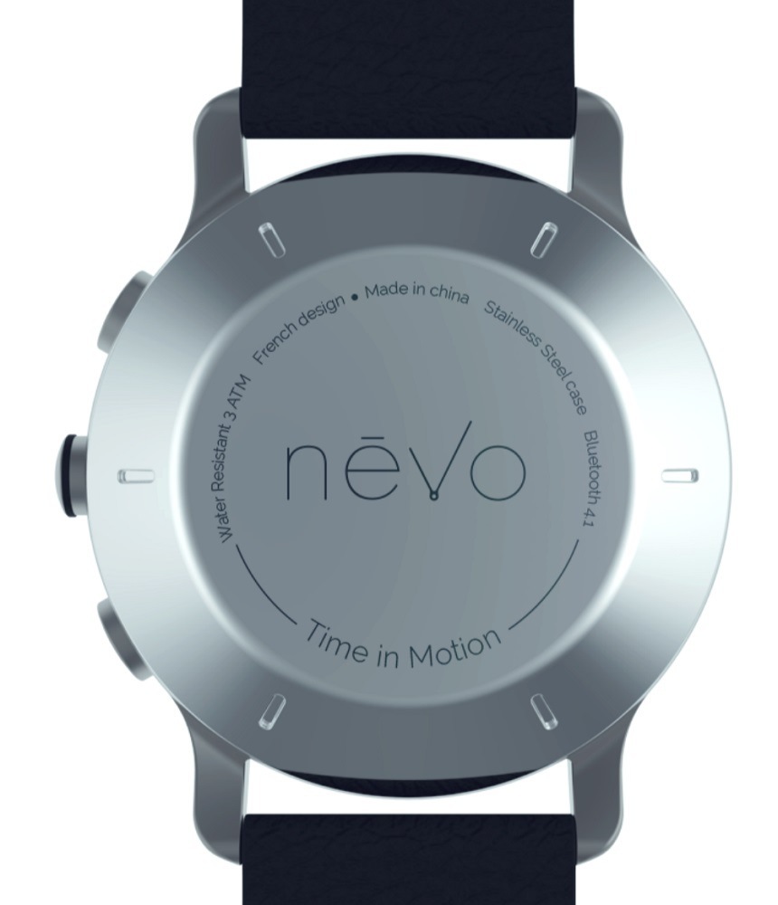 Nevo Analog智能手表将极简主义外观与活动跟踪和通知相结合-复刻表