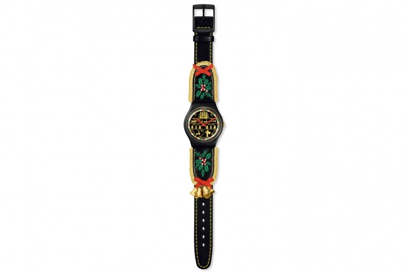 最有圣诞气氛的腕表：Swatch Golden Merry