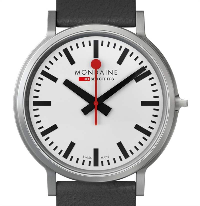 Mondaine Stop2Go瑞士铁路手表2秒延迟-复刻表