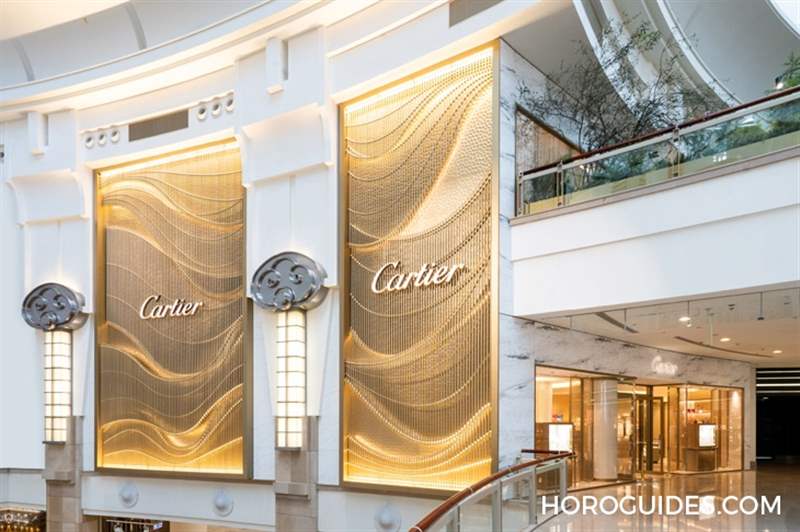 隐身在至高地标里的世外桃源，Cartier台北101旗舰店-复刻表
