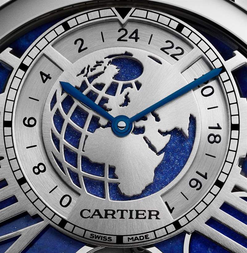 Rotonde de Cartier地球与月球陀飞轮腕表-复刻表