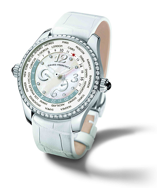 GP彩云表盘女士腕表获得2008年度最美女士腕表-复刻表