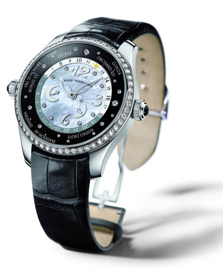 GP彩云表盘女士腕表获得2008年度最美女士腕表-复刻表