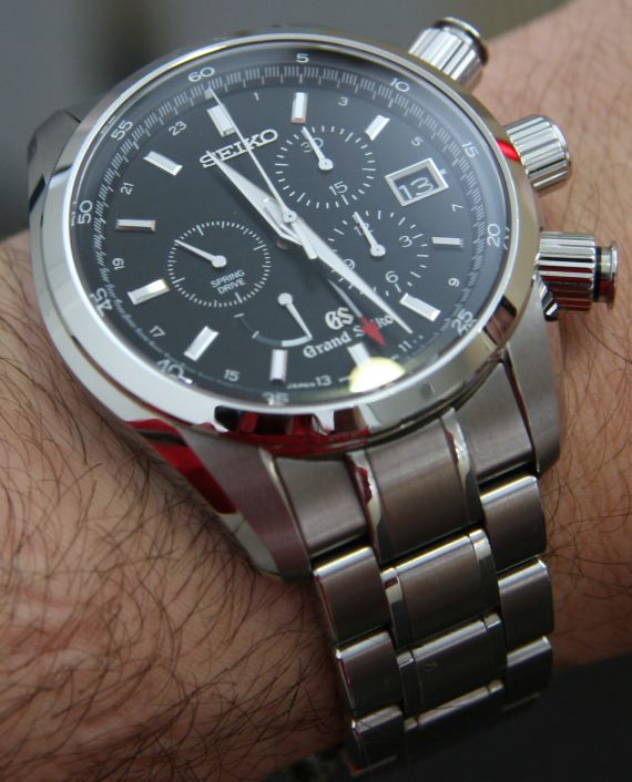 Grand Seiko Spring Drive 计时腕表