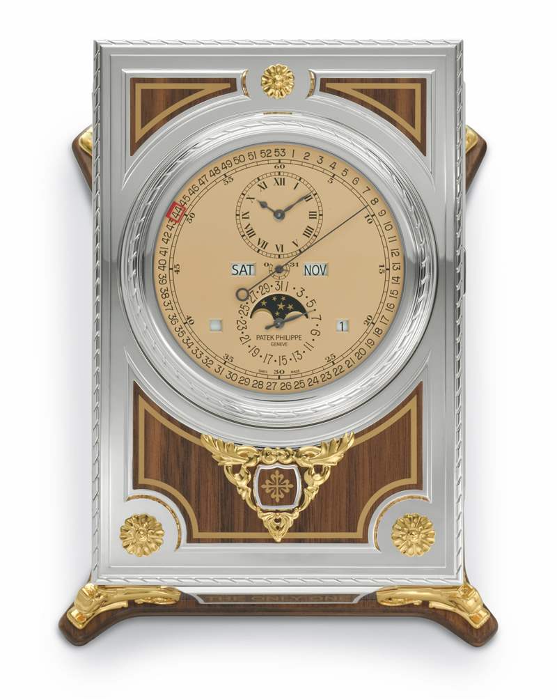 百达翡丽复杂台钟在Only Watch 2021拍卖会上以950万瑞士法郎的价格售出-复刻表
