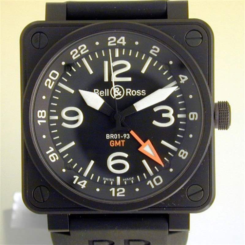 柏莱士BR-01 93 GMT自动多时区腕表-复刻表