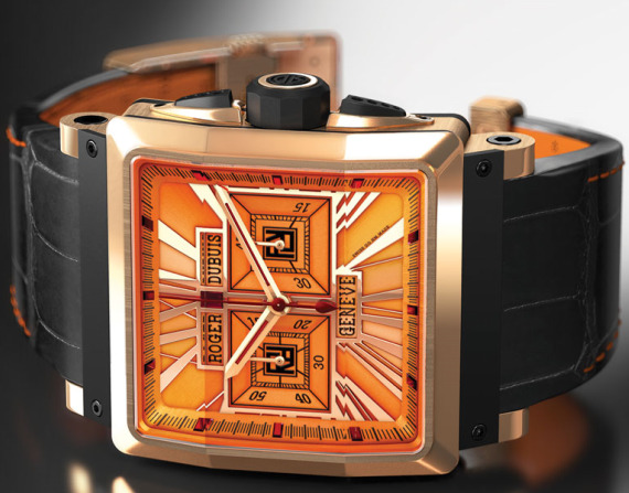 罗杰杜彼国王广场Roger Dubuis Kingsqaure导柱轮计时腕表 罗杰杜彼国王广场Roger Dubuis Kingsqaure导柱轮计时腕表-复刻表