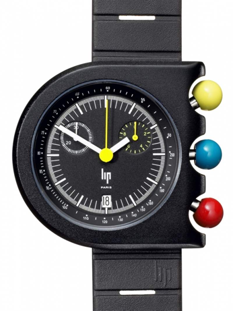 LIP马赫2000黑暗大师计时码表X手表：七十年代设计时代复兴-复刻表