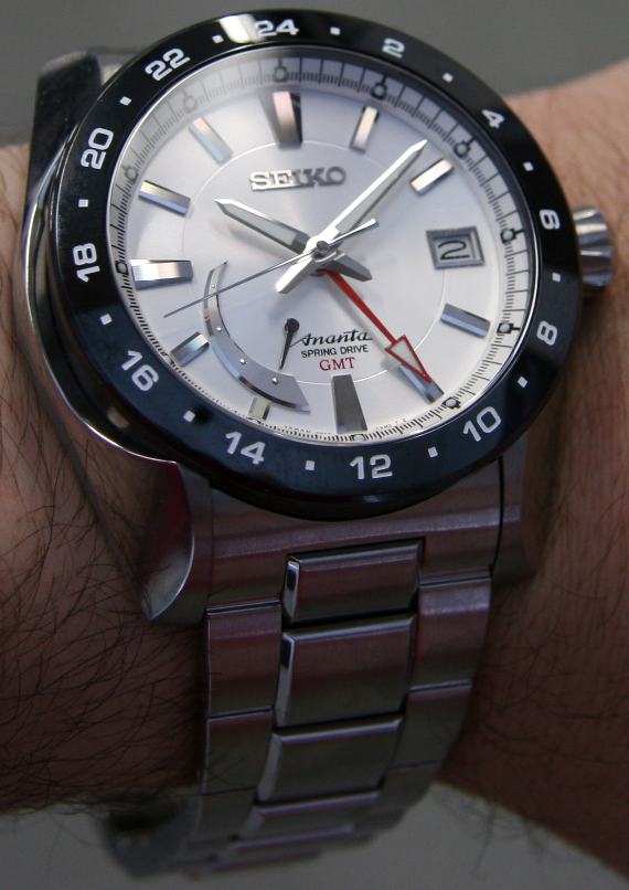 Seiko Ananta Spring Drive GMT 1 搭载Spring Drive机芯的精工Ananta Spring深潜手表-复刻表