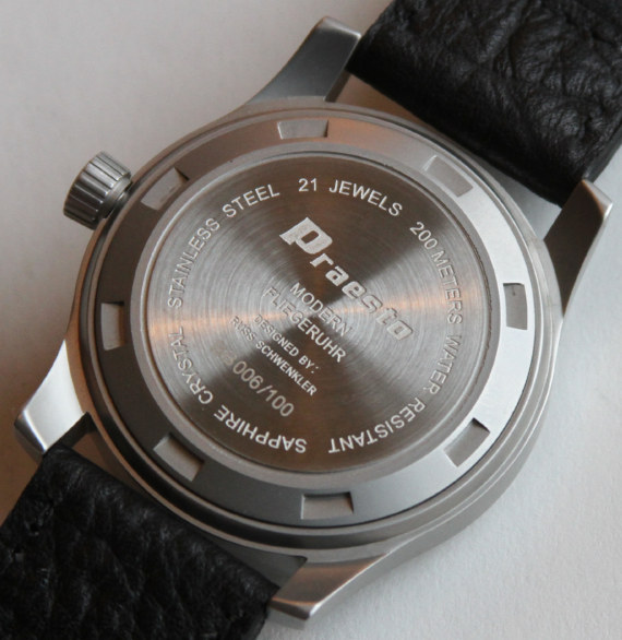 普拉斯托Praesto现代弗利格鲁尔手表-复刻表