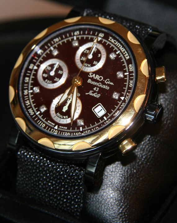SARO宝石 BuonGusto 43朱比勒手表如何-复刻表