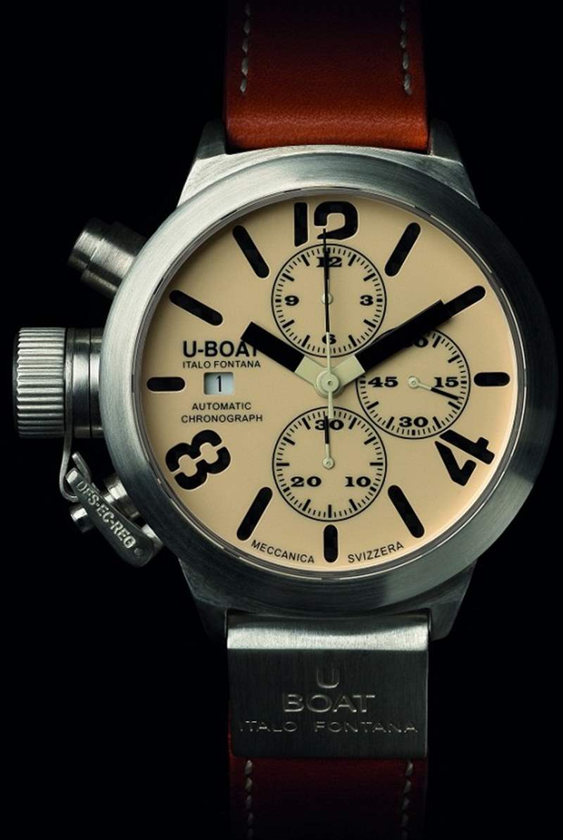 U-Boat Classico 925系列限量版银色腕表-复刻表
