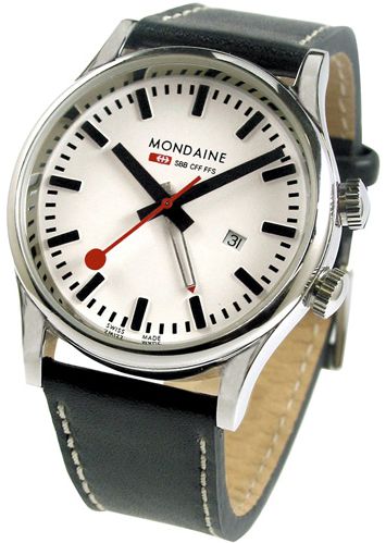蒙戴恩运动线(Mondaine Sportline)闹钟式简约设计的手表-复刻表