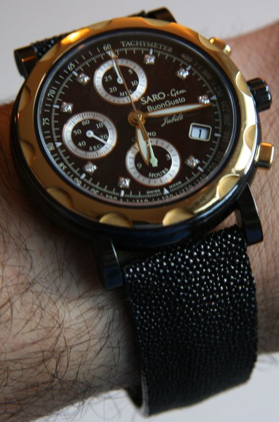 SARO宝石 BuonGusto 43朱比勒手表如何-复刻表