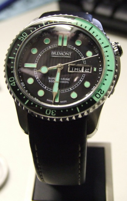 布里蒙特超级海军500腕表：年轻品牌的第一位潜水员-复刻表
