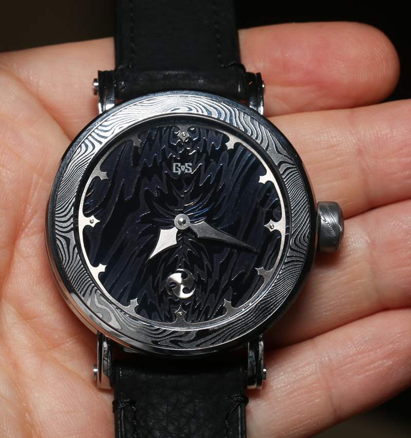 Gustafsson & Sjogren手表采用全大马士革钢表壳和机芯；动手实践-复刻表
