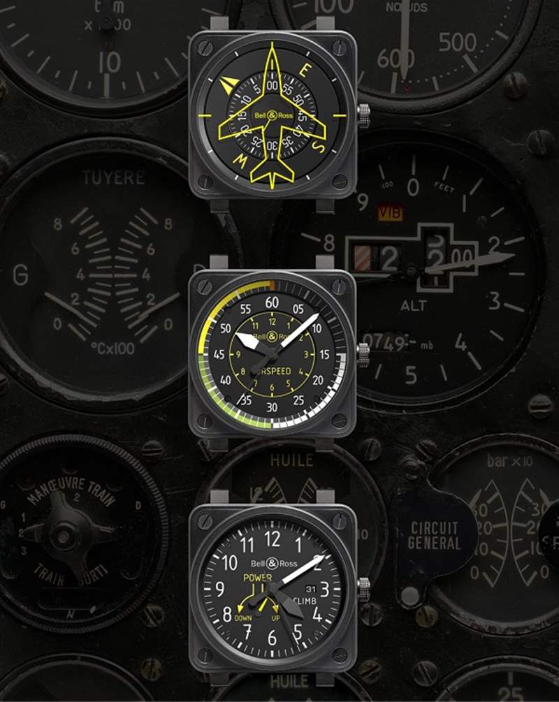 柏莱士BR 01航空仪表手表2013年-复刻表