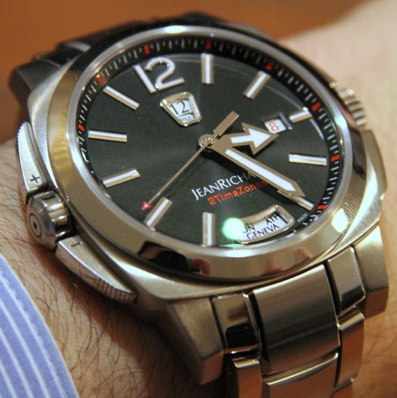 JeanRichard 2Timezones watch 3 JeanRichard理查德双时区手表-复刻表