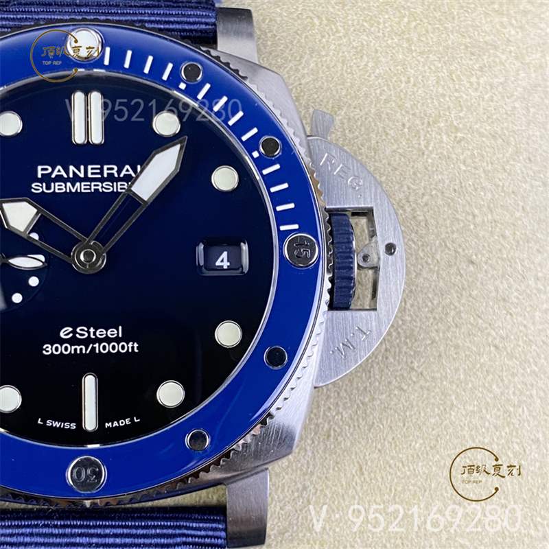 SBF厂(VS厂)新品沛纳海pam1289蓝色抛光圈口腕表做工如何-复刻表
